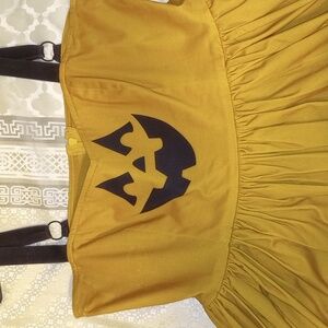 Oblong Box pumpkin dress